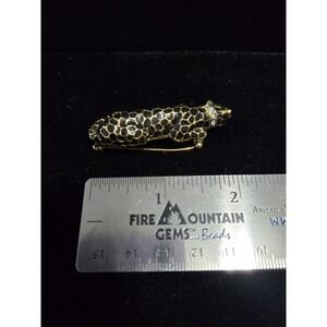 Leopard Brooch, New, Vintage, Charmelle.